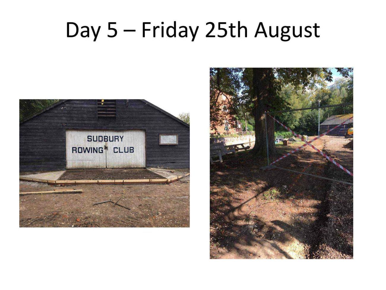 Day 5 – Friday 25th August