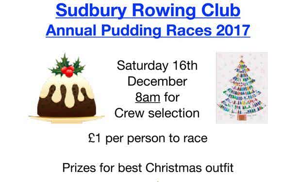 Pudding race flier. Text below. 